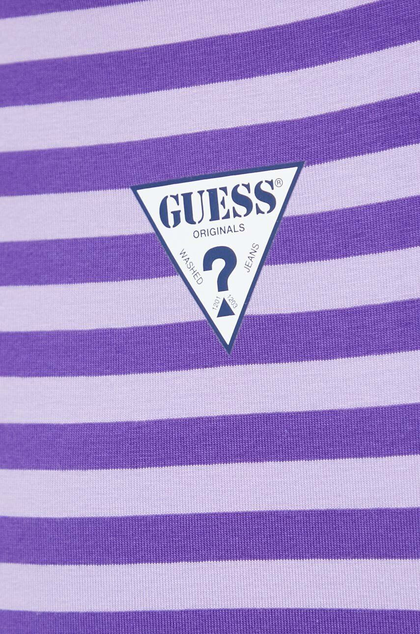 Guess Originals Kratka majica črna barva - Pepit.si