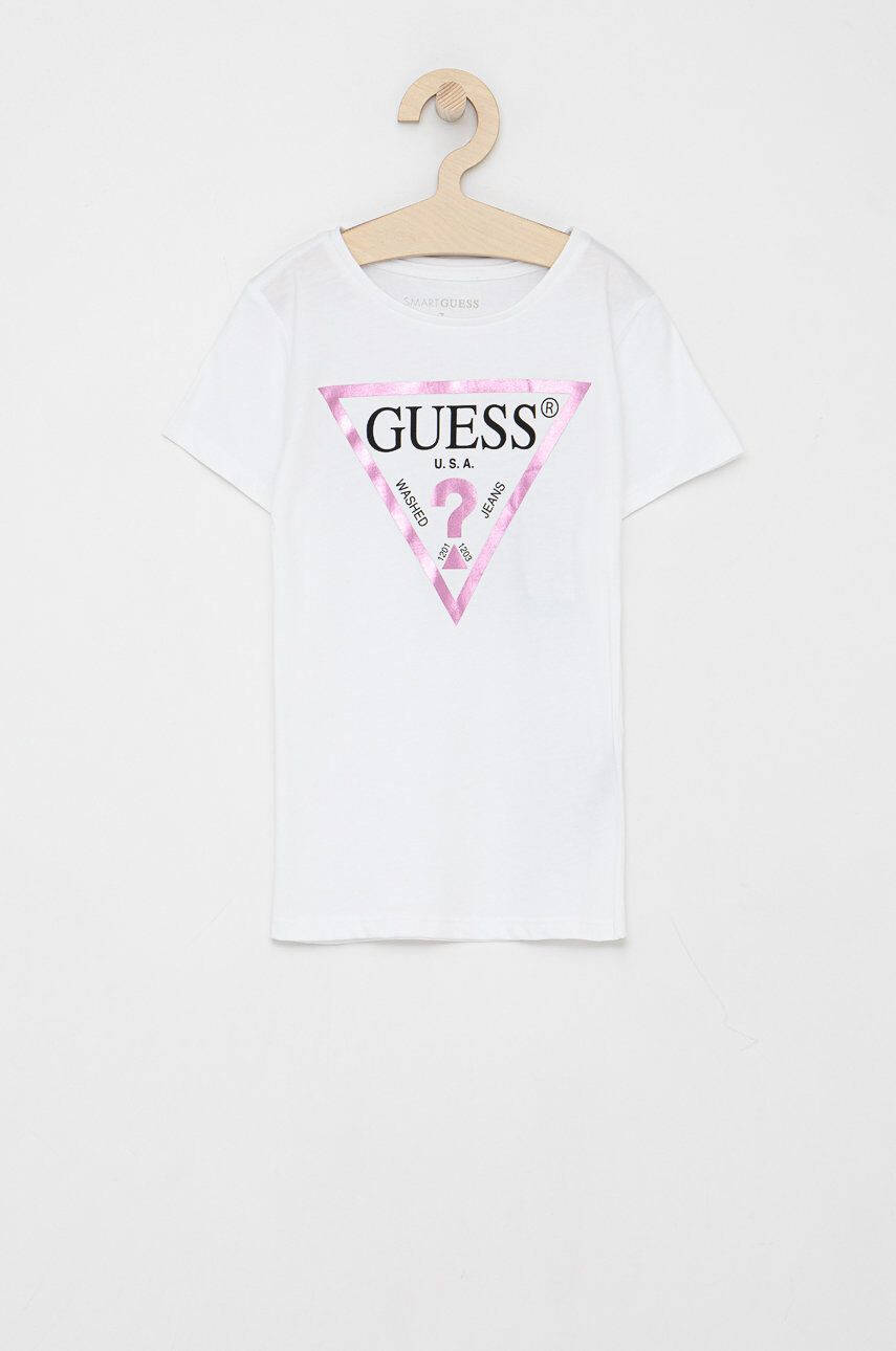 Guess Otroški bombažen t-shirt - Pepit.si