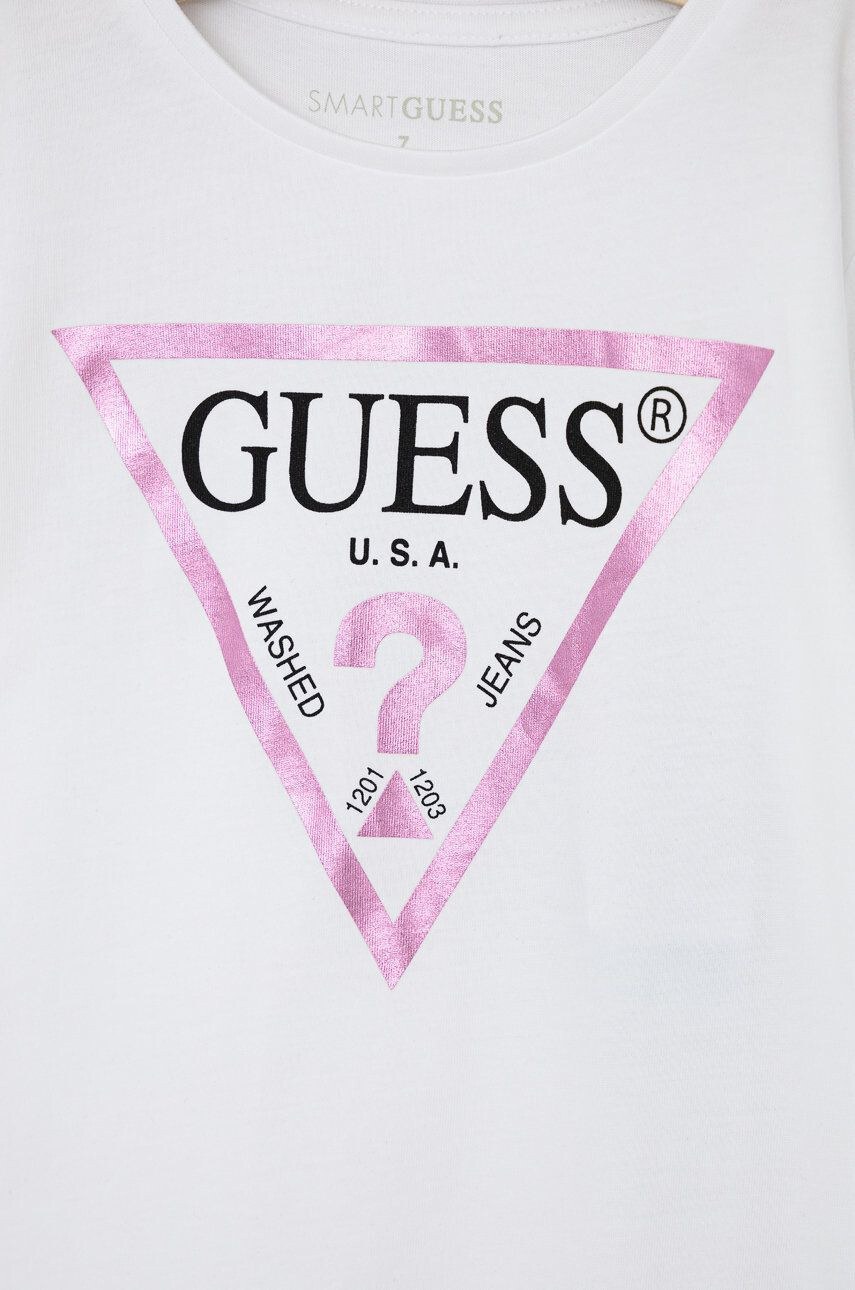 Guess Otroški bombažen t-shirt - Pepit.si