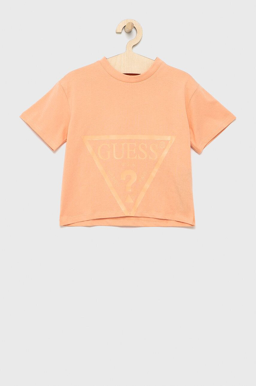 Guess Otroški bombažen t-shirt - Pepit.si