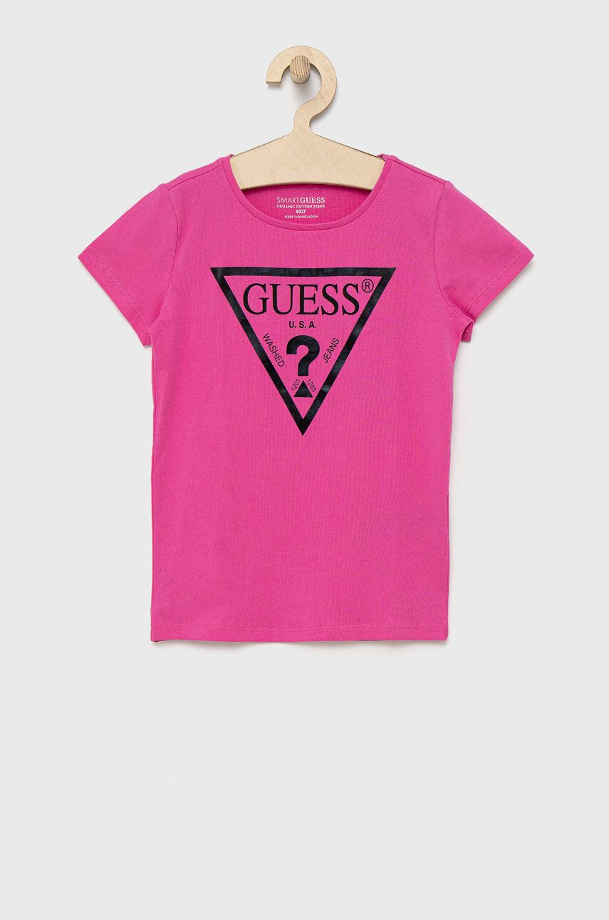 Guess otroški bombažen t-shirt - Pepit.si