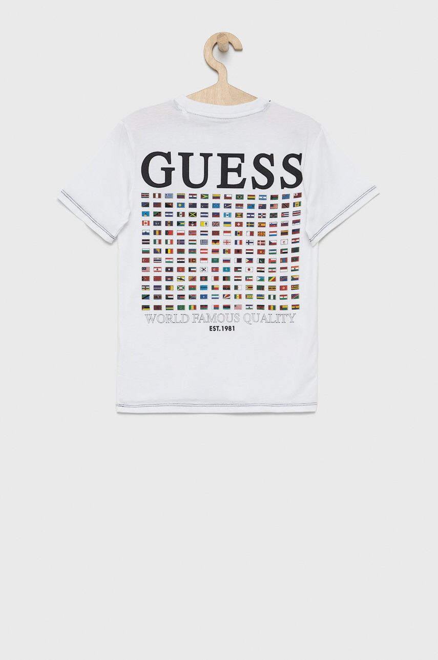 Guess Otroški bombažen t-shirt - Pepit.si