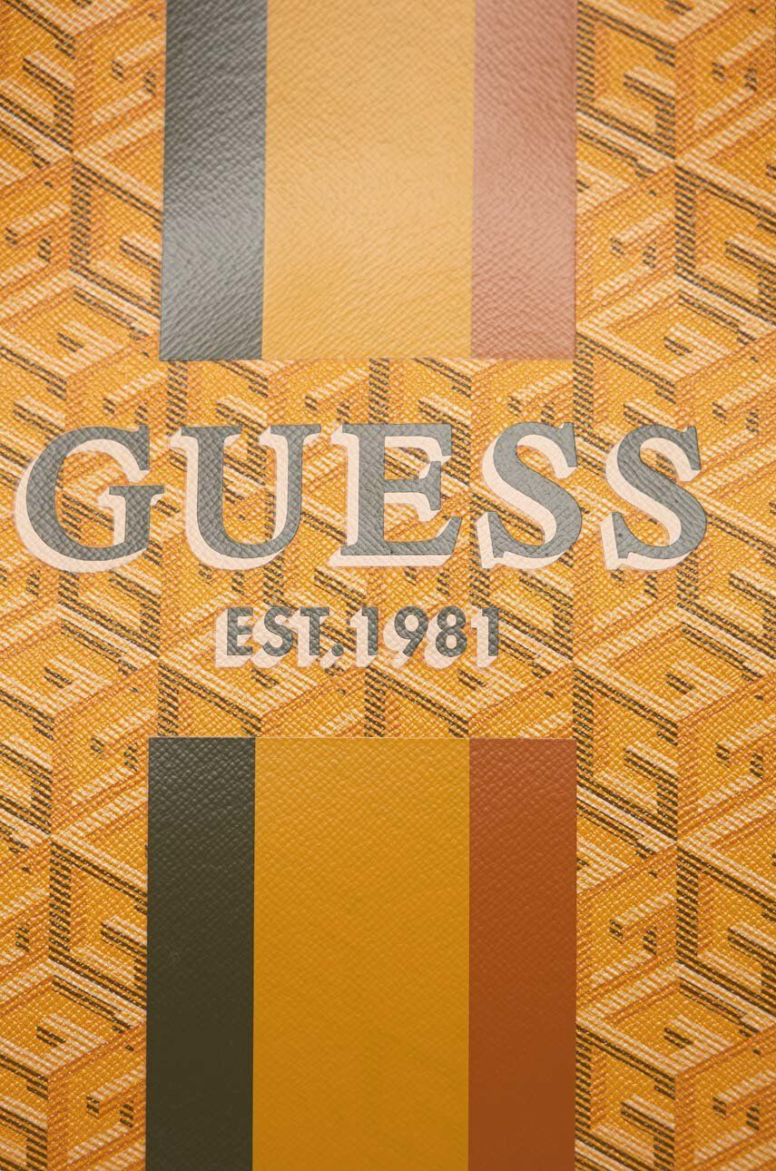 Guess Torbica rumena barva - Pepit.si