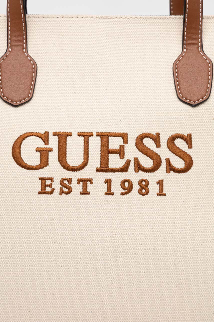 Guess Torbica rjava barva - Pepit.si