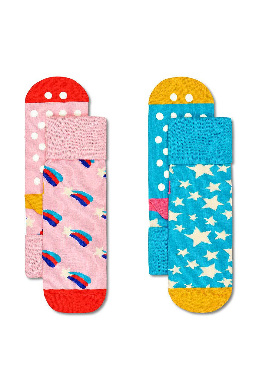 Happy Socks Otroške nogavice 2-pack - Pepit.si