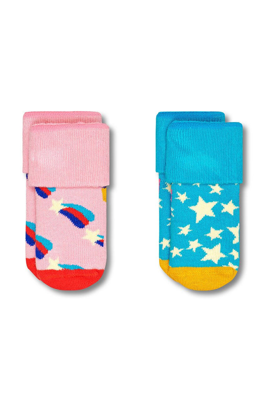 Happy Socks Otroške nogavice 2-pack - Pepit.si