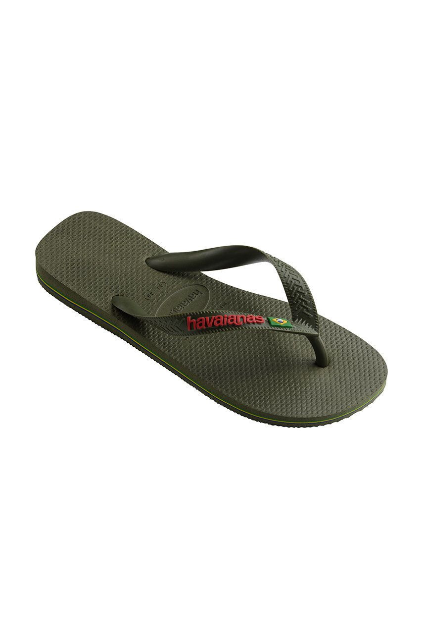 Havaianas Japonke Brasil zelena barva - Pepit.si