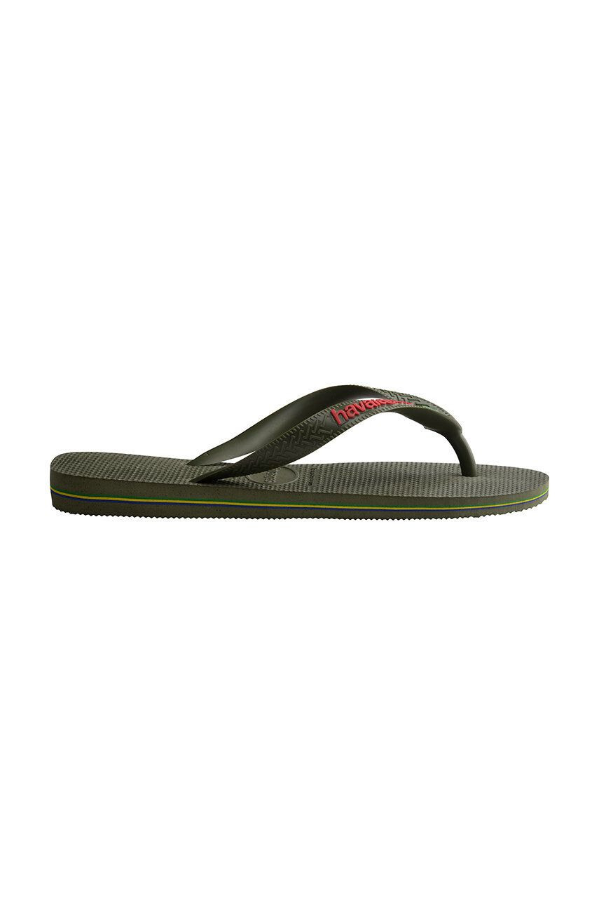 Havaianas Japonke Brasil zelena barva - Pepit.si