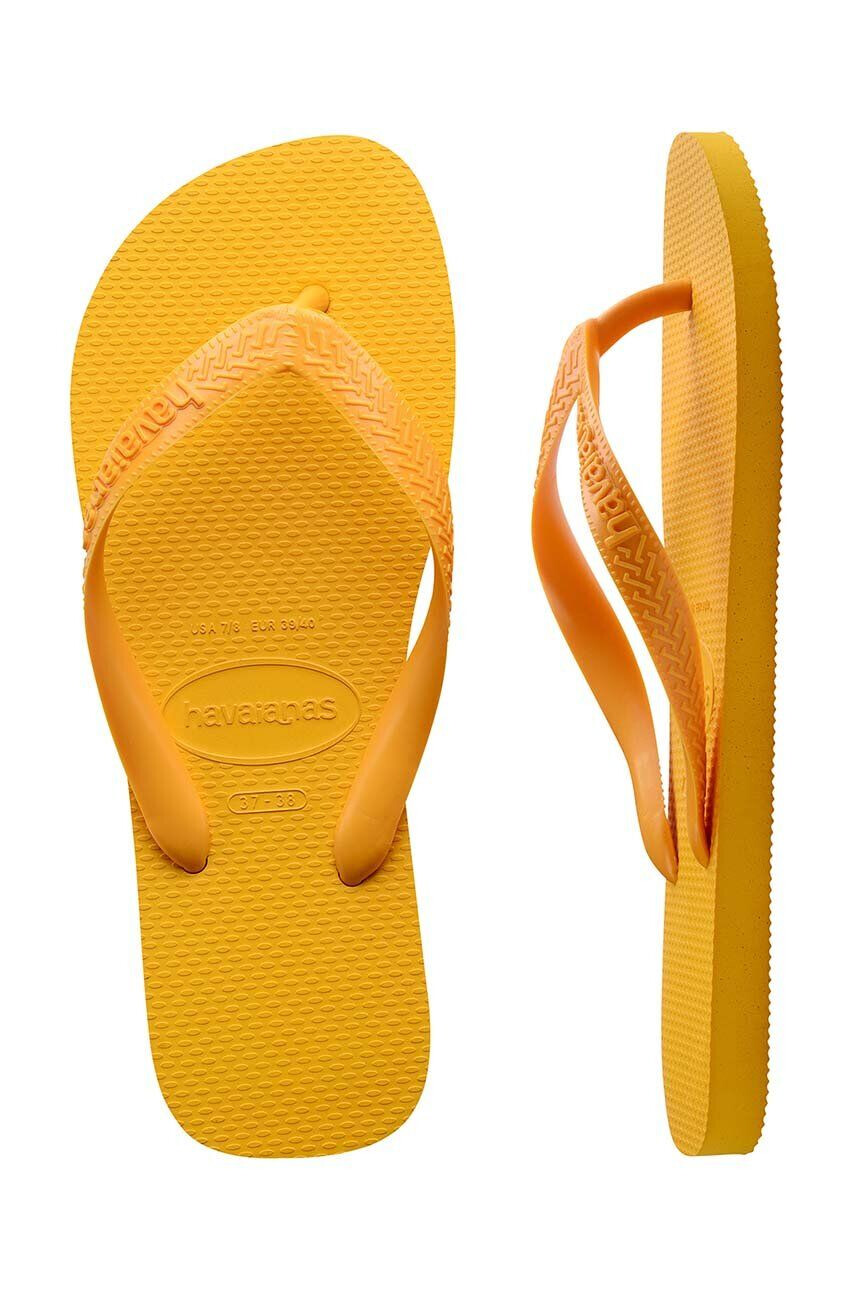 Havaianas Japonke TOP ženske rumena barva 4000029.1740 - Pepit.si