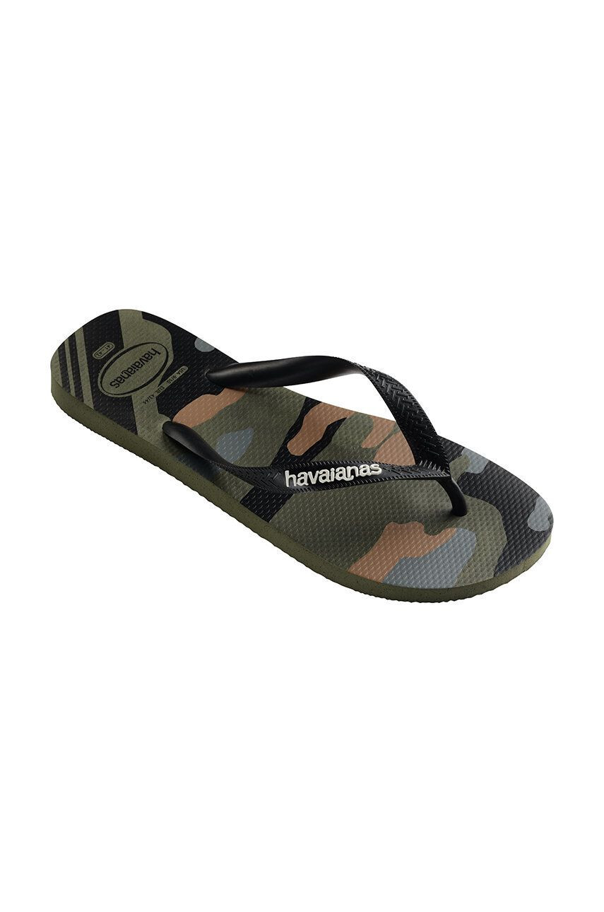 Havaianas Japonke Top Camu moške zelena barva - Pepit.si