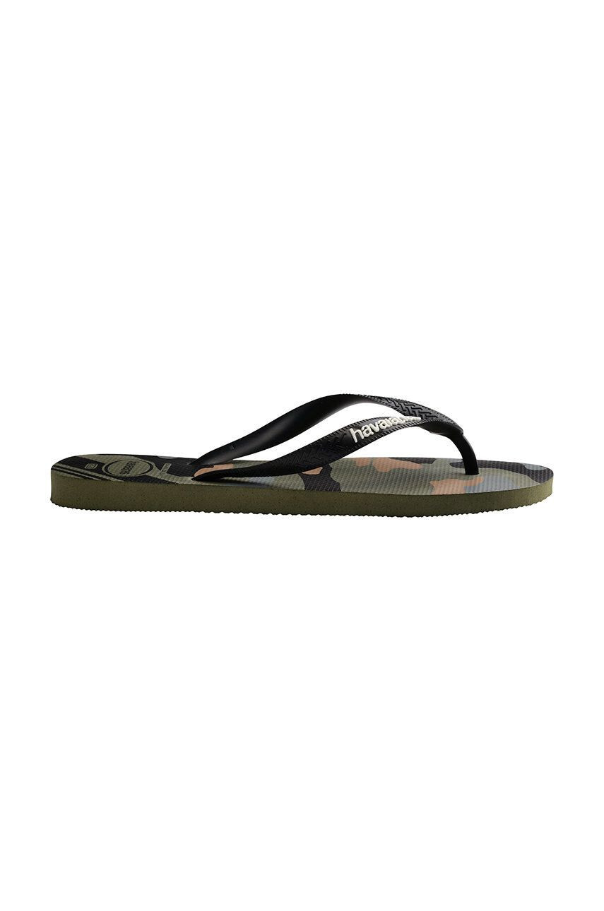 Havaianas Japonke Top Camu moške zelena barva - Pepit.si