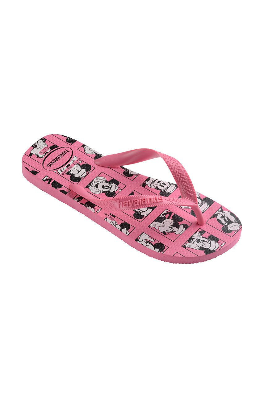 Havaianas Japonke Top Disney ženske roza barva - Pepit.si