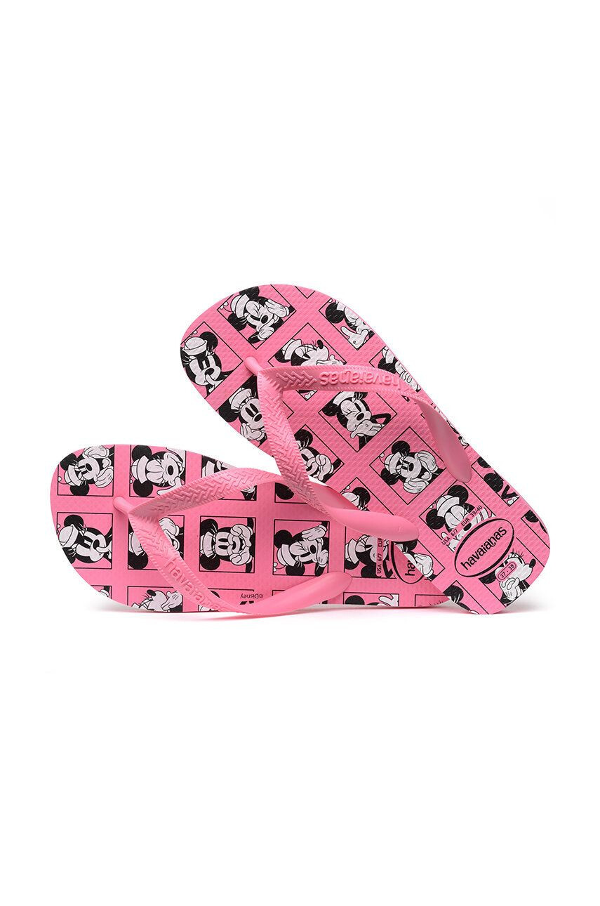 Havaianas Japonke Top Disney ženske roza barva - Pepit.si