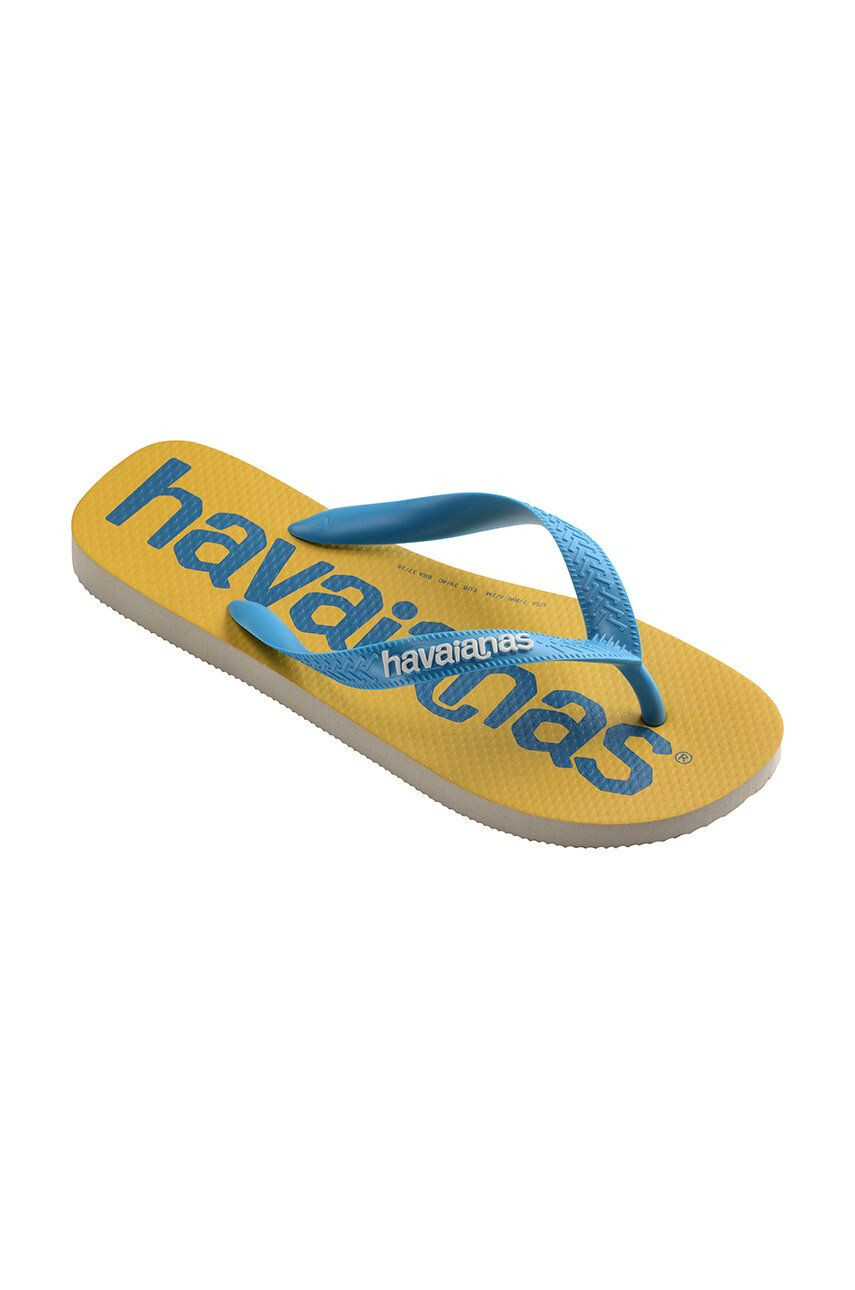 Havaianas Japonke Top Logomania bež barva - Pepit.si