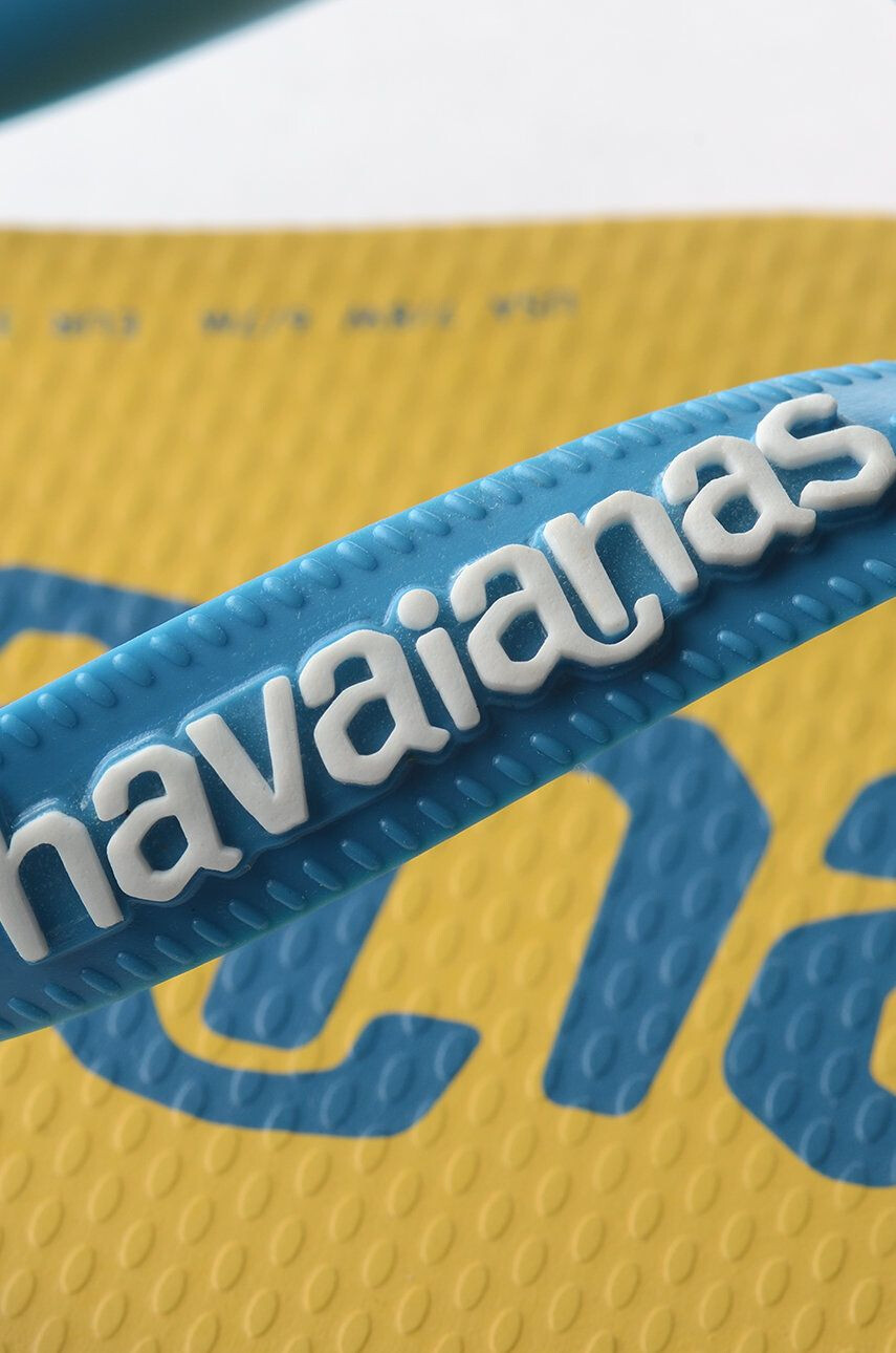 Havaianas Japonke Top Logomania bež barva - Pepit.si