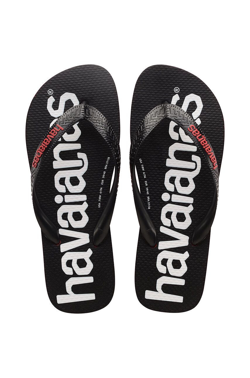 Havaianas Japonke Top Logomania rdeča barva - Pepit.si