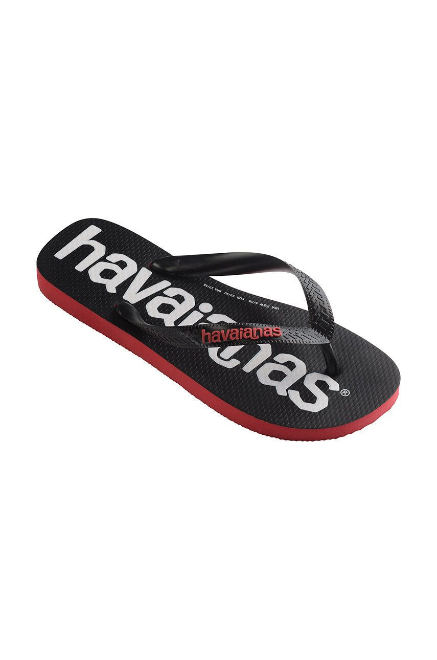 Havaianas Japonke Top Logomania rdeča barva - Pepit.si