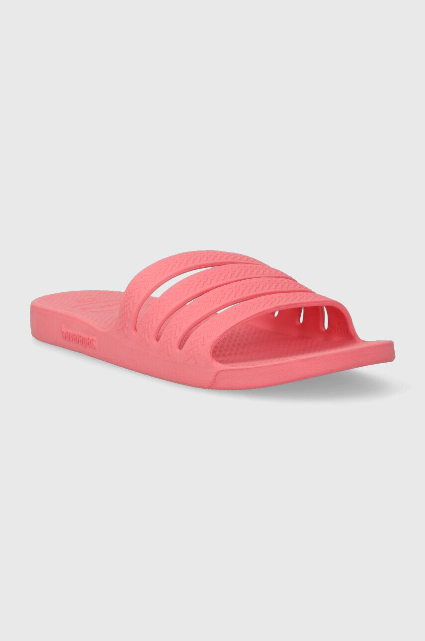 Havaianas Natikači SLIDE STRADI ženski roza barva 4147117.7600 - Pepit.si