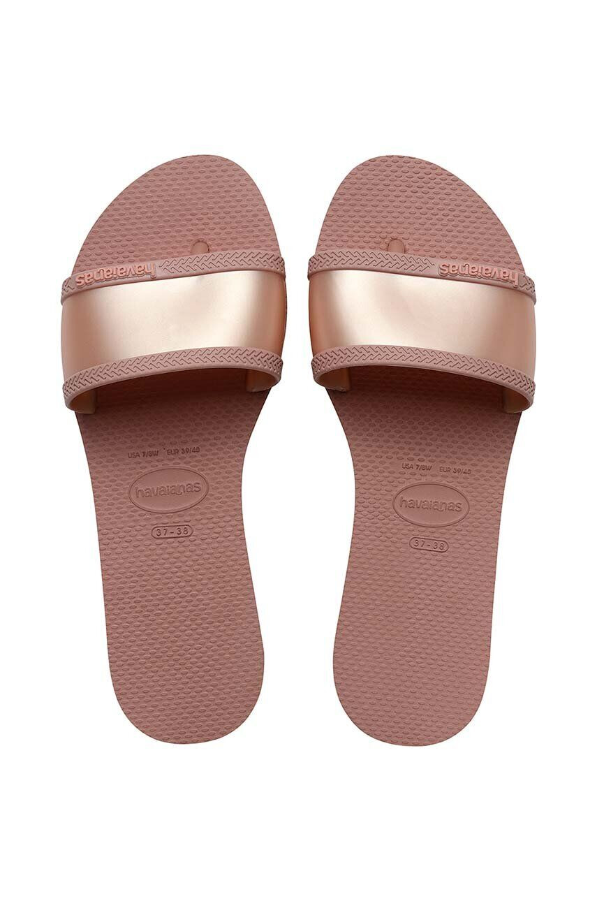 Havaianas Natikači YOU ANGRA ženski roza barva 4147238.3544 - Pepit.si