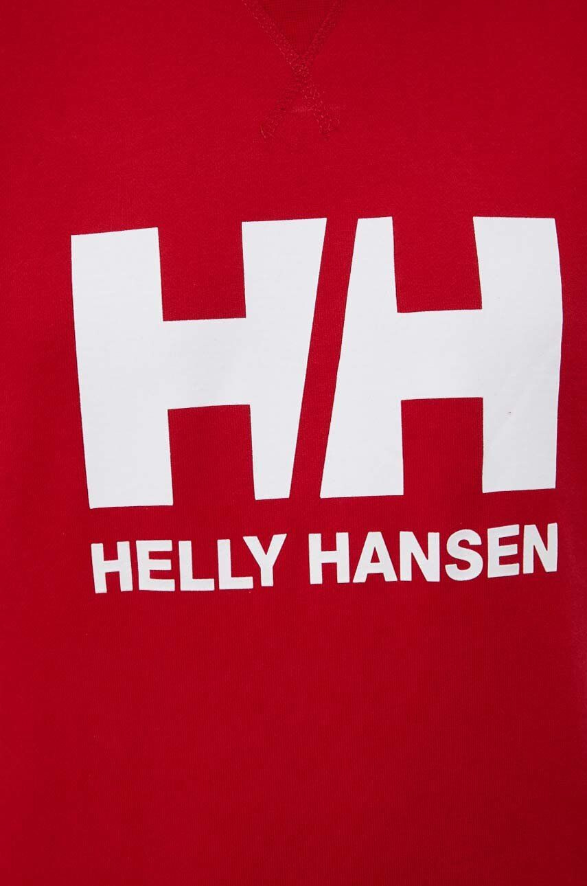 Helly Hansen Bluza ženska rdeča barva - Pepit.si