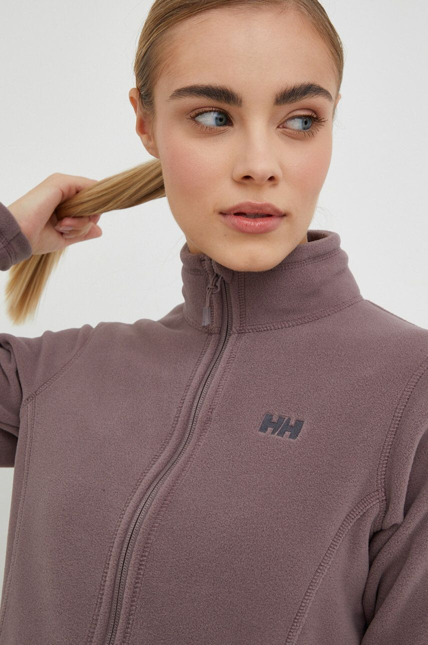 Helly Hansen Bluza ženska vijolična barva - Pepit.si