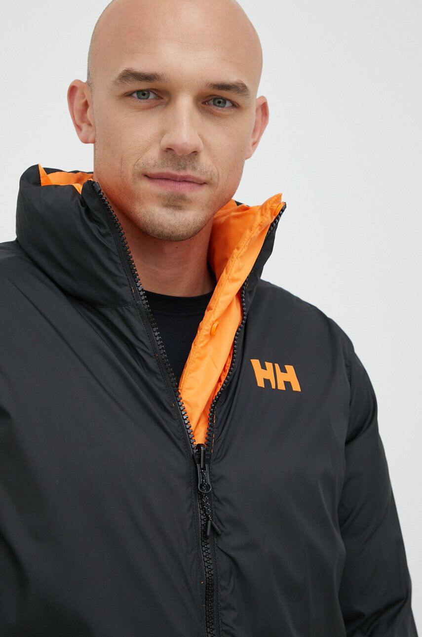 Helly Hansen Dvostranska puhovka moška oranžna barva - Pepit.si