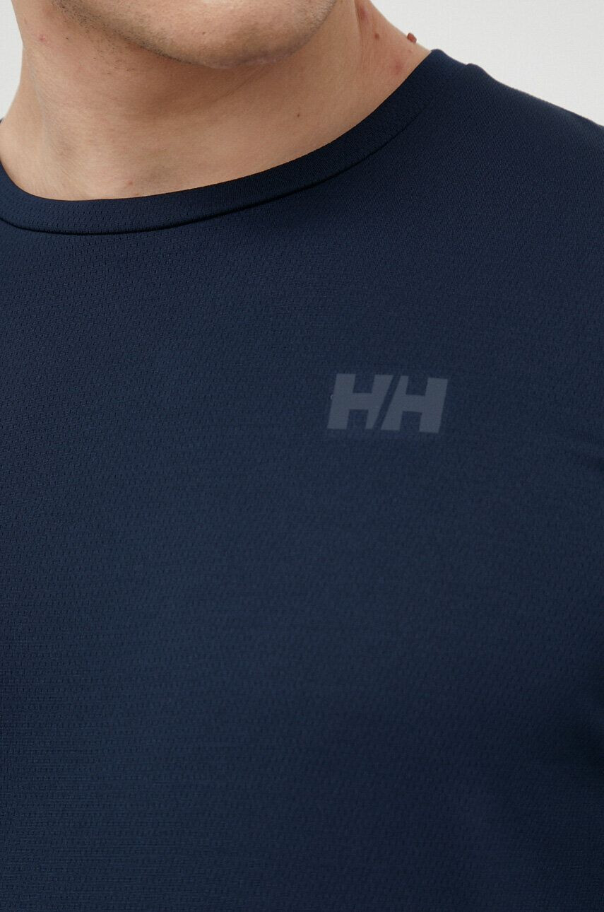 Helly Hansen Funkcionalna majica z dolgimi rokavi Solen mornarsko modra barva - Pepit.si