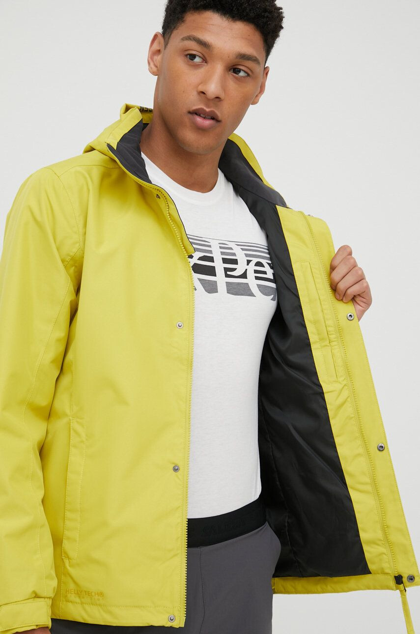 Helly Hansen Outdoor jakna Dubliner zelena barva - Pepit.si