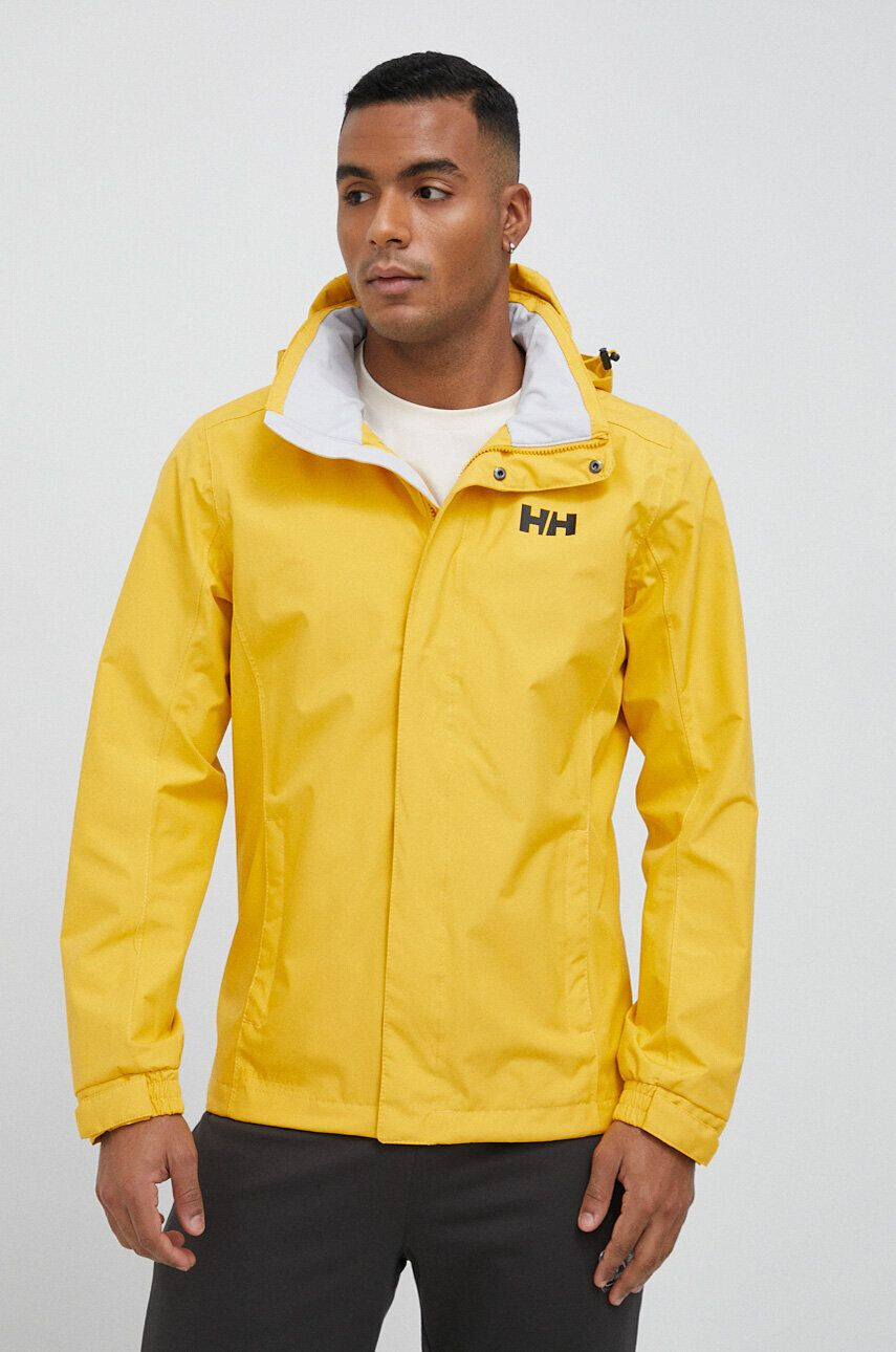 Helly Hansen Outdoor jakna Dubliner rumena barva - Pepit.si