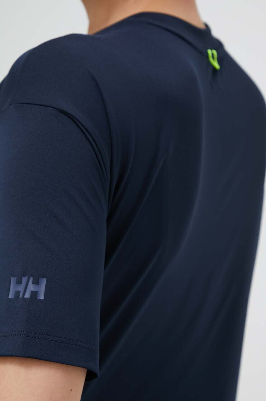 Helly Hansen Športna kratka majica mornarsko modra barva - Pepit.si