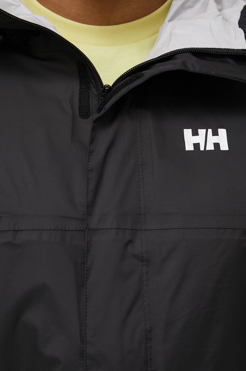 Helly Hansen Vodoodporna jakna Loke moška črna barva - Pepit.si