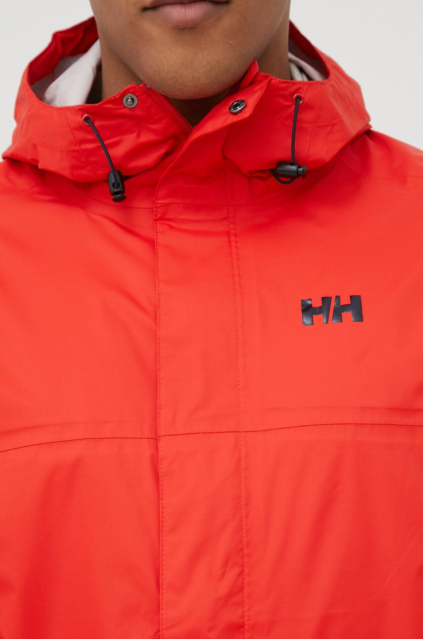 Helly Hansen Vodoodporna jakna Loke moška rdeča barva - Pepit.si