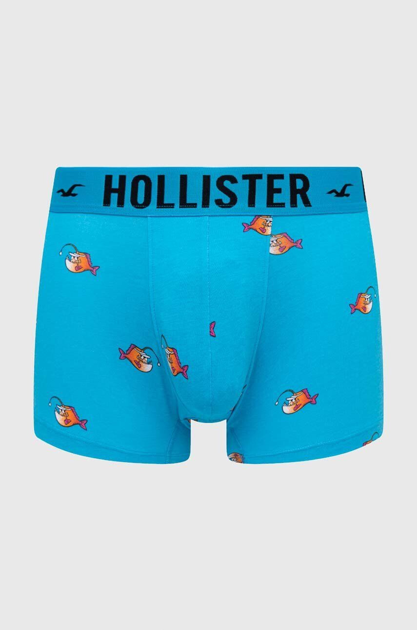 Hollister Co. Boksarice 3-pack moški roza barva - Pepit.si