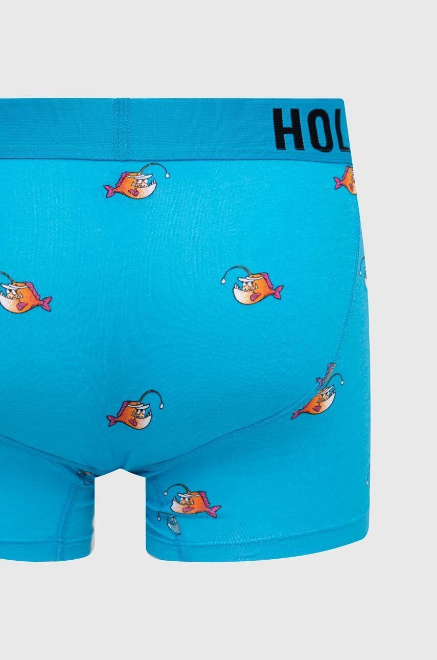 Hollister Co. Boksarice 3-pack moški roza barva - Pepit.si