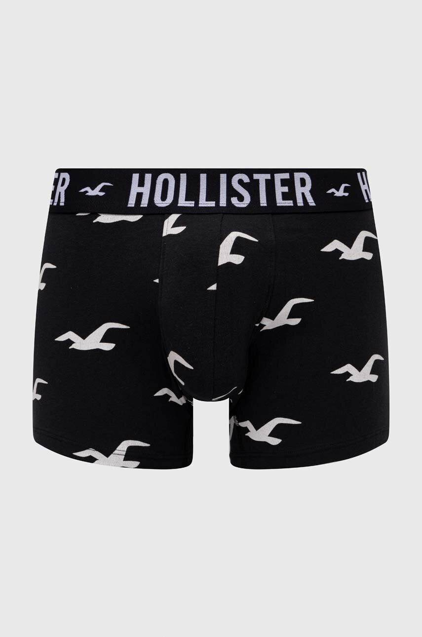 Hollister Co. Boksarice 3-pack moški rdeča barva - Pepit.si