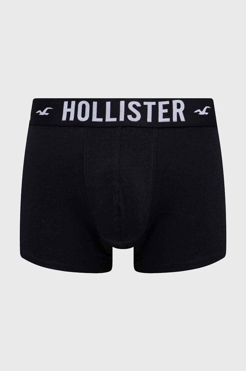 Hollister Co. Boksarice 5-pack moški rdeča barva - Pepit.si