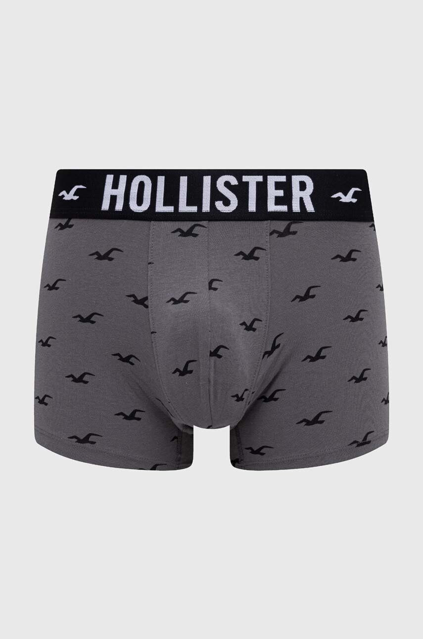 Hollister Co. Boksarice 5-pack moški rdeča barva - Pepit.si