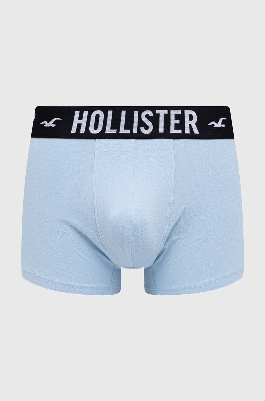 Hollister Co. Boksarice 5-pack moški rdeča barva - Pepit.si