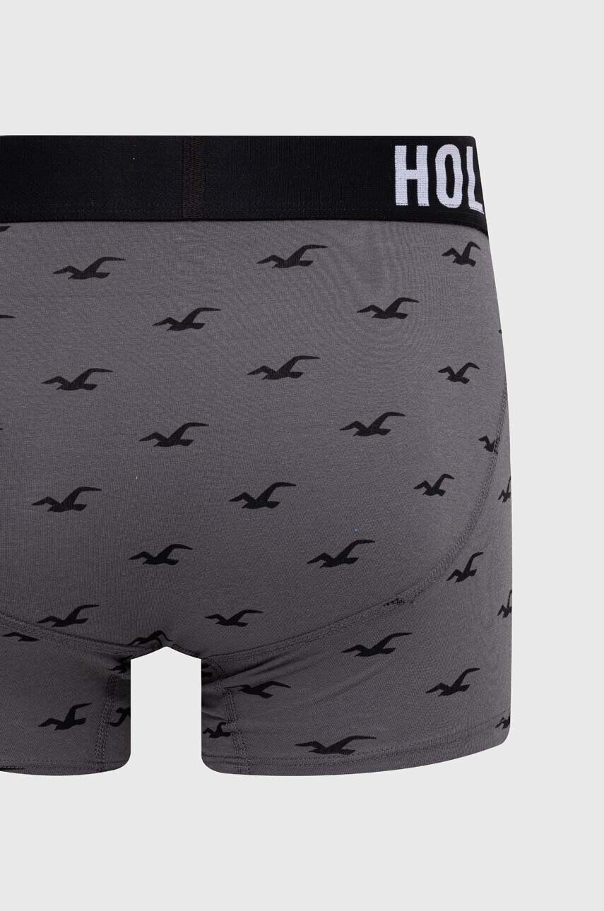 Hollister Co. Boksarice 5-pack moški rdeča barva - Pepit.si