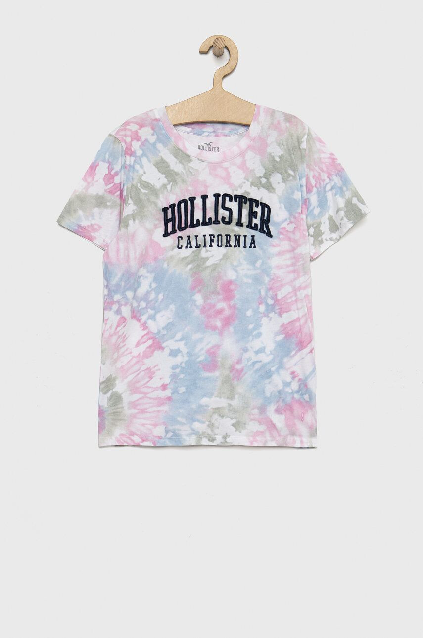 Hollister Co. Bombažna kratka majica - Pepit.si