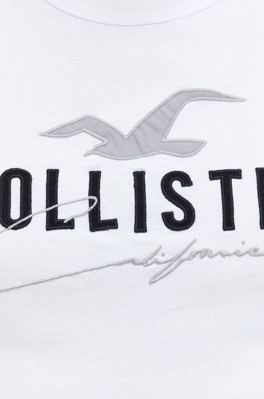 Hollister Co. Bombažna kratka majica - Pepit.si