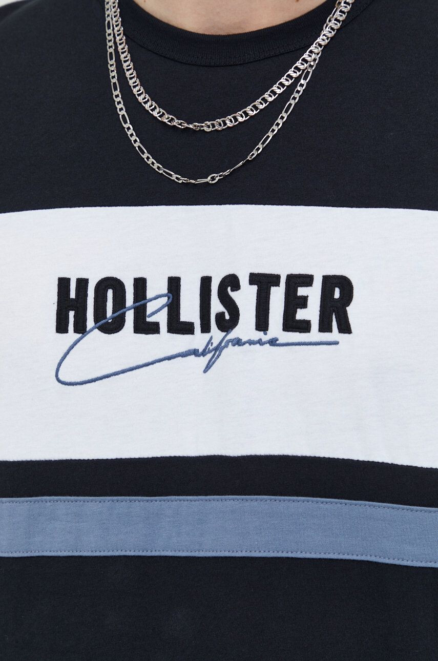 Hollister Co. Bombažna kratka majica - Pepit.si