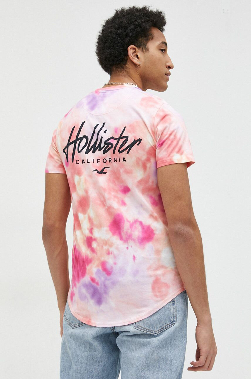 Hollister Co. Bombažna kratka majica - Pepit.si