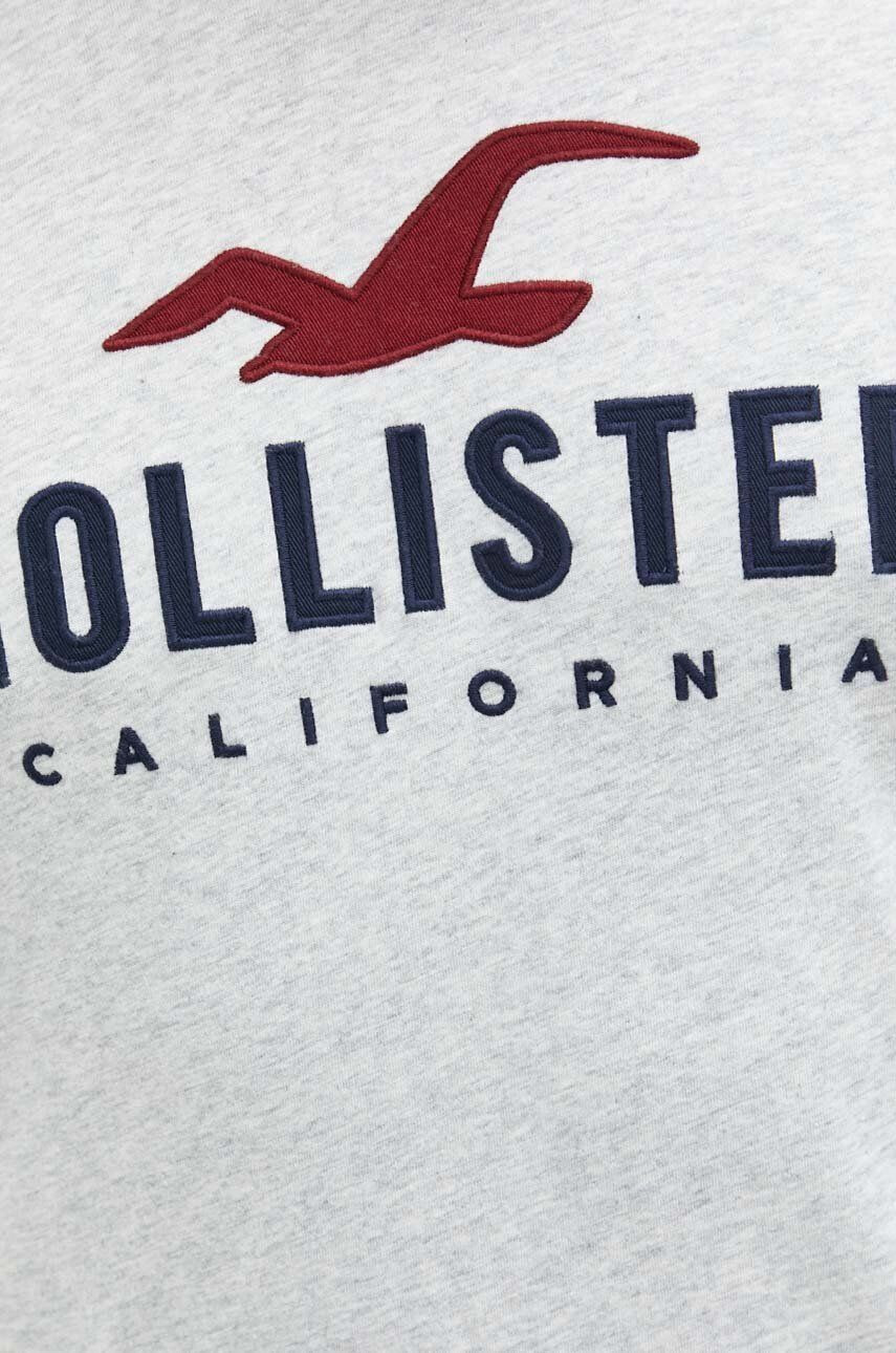 Hollister Co. Bombažna kratka majica - Pepit.si