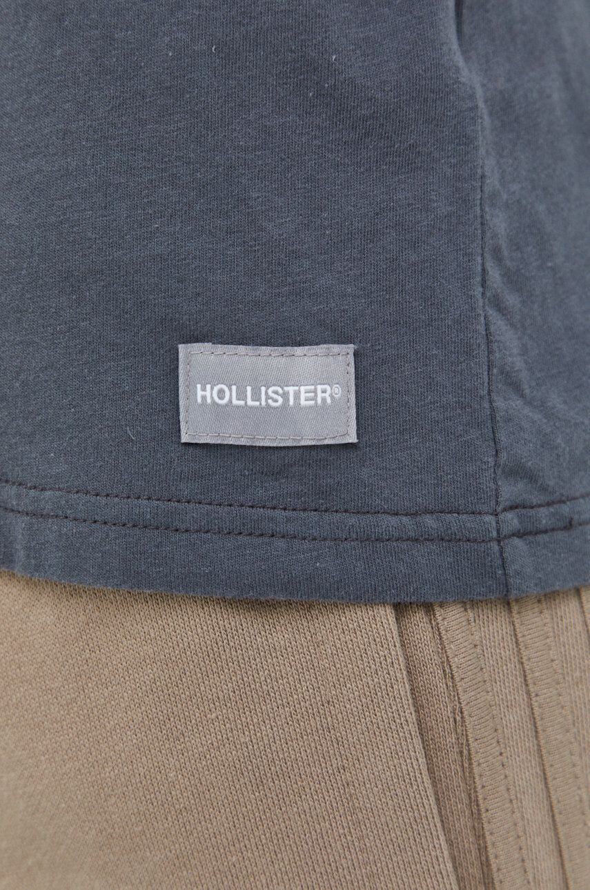 Hollister Co. Bombažna kratka majica - Pepit.si