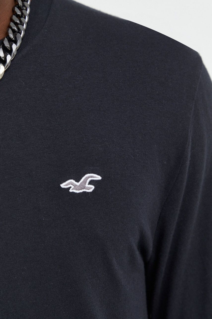 Hollister Co. Bombažna majica z dolgimi rokavi - Pepit.si