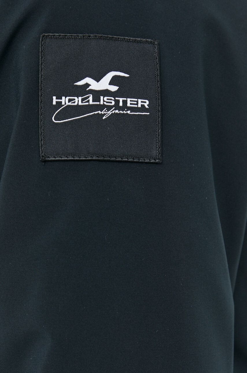 Hollister Co. Jakna moška črna barva - Pepit.si