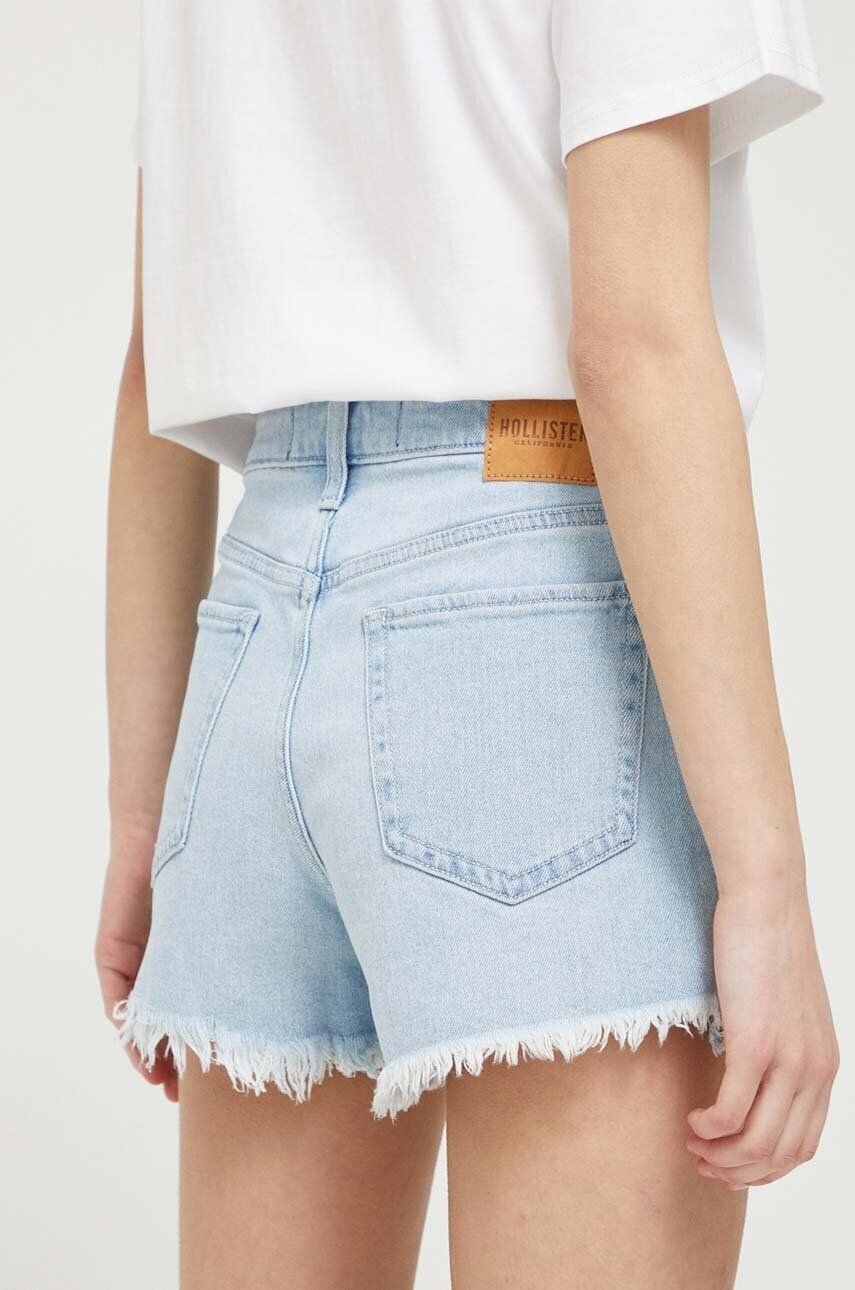 Hollister Co. Jeans kratke hlače CURVY JEANS ženske - Pepit.si