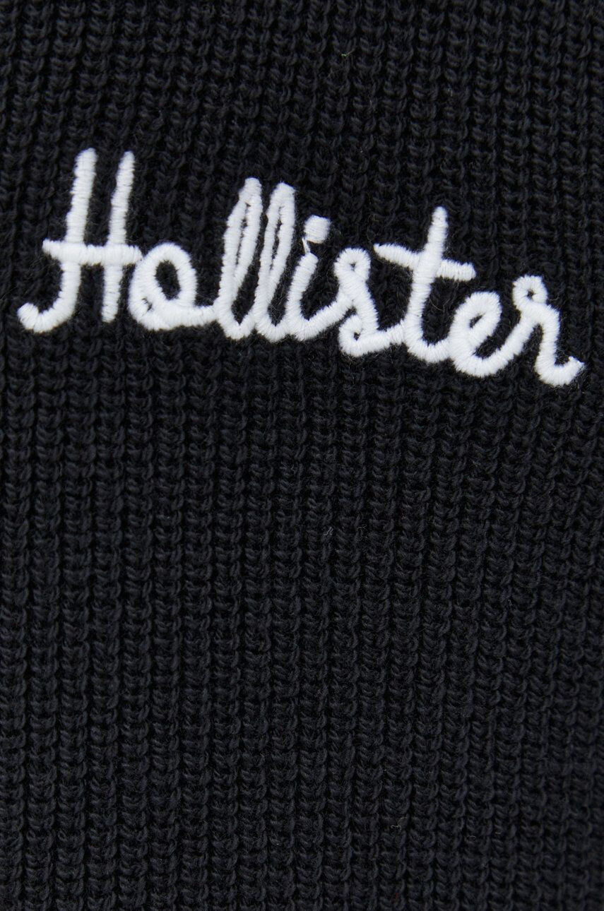 Hollister Co. Jopica moška črna barva - Pepit.si