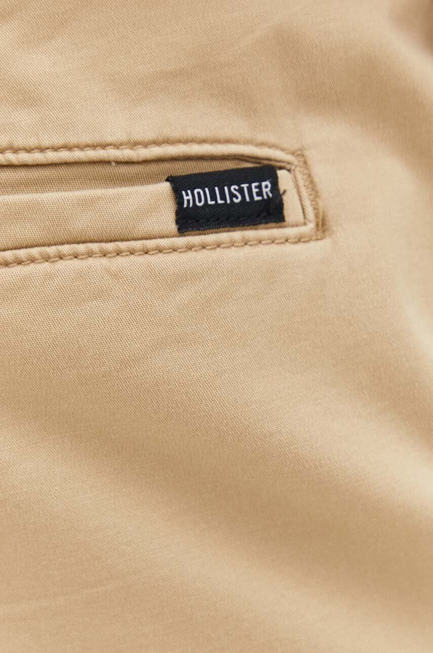 Hollister Co. Kratke hlače moški bež barva - Pepit.si